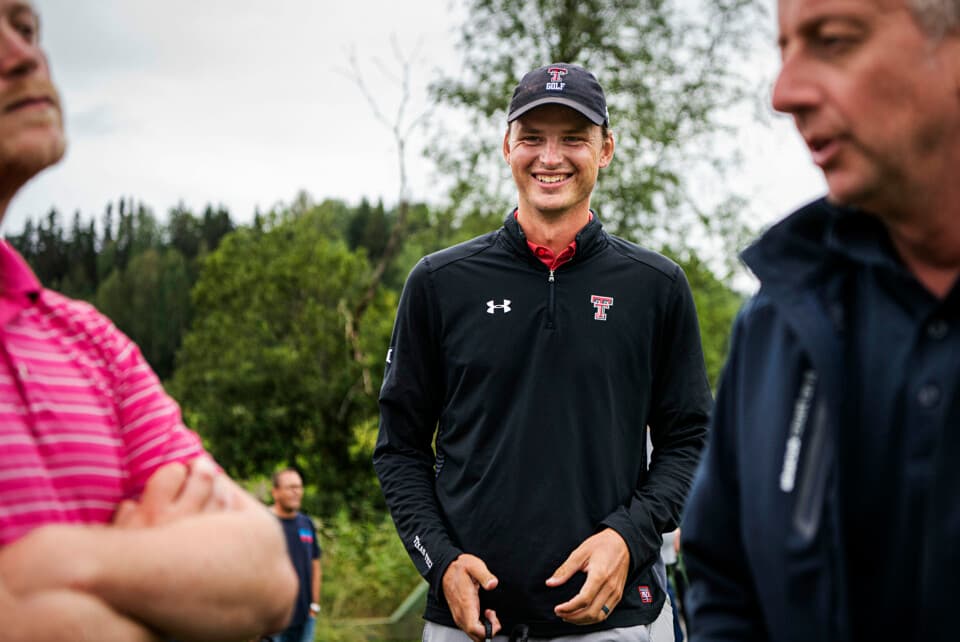 Mikkel Bjerch-Andresen recruiting as a Texas Tech golf coach